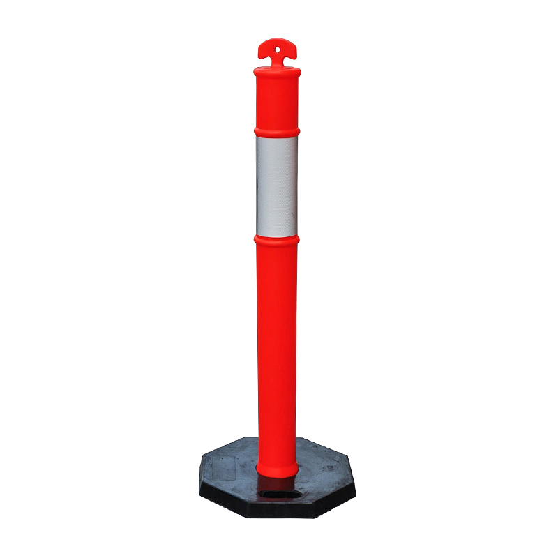 TS001 PE Delineatore di traffico flessibile Palo