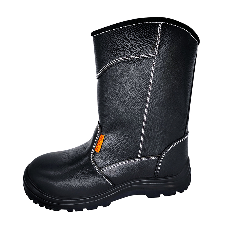 Scarpe protettive in pelle pieno fiore ad alta resistenza SS360